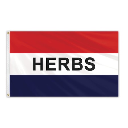 Global Flags Unlimited Herbs Message Flag 3'x5' Standard Flag 204900
